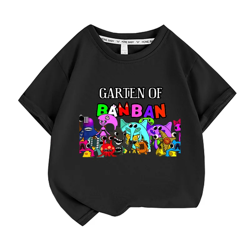 

New Garten of Banban Amusement Park Clothes Children Summer Short-sleeved T-shirt Kindergarten Children's Clothing