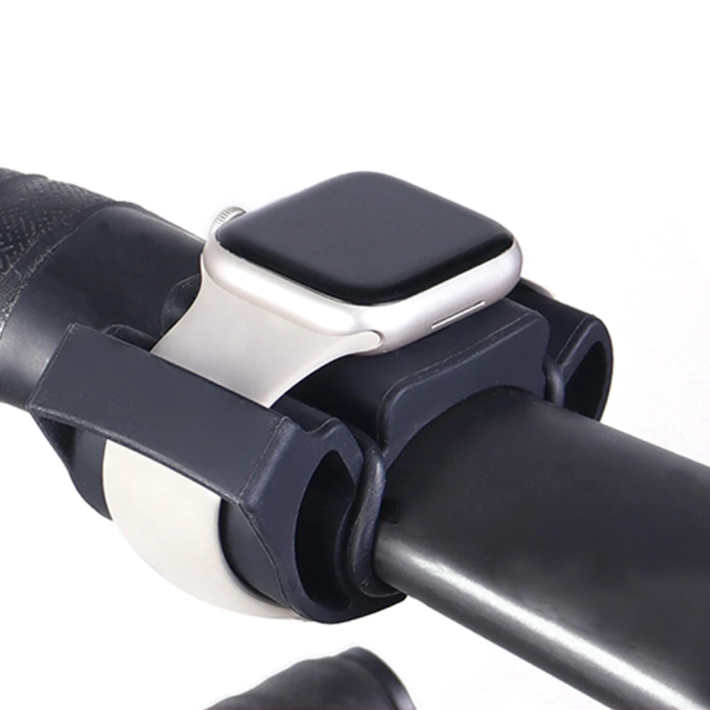 Cycling Heart Rate Monitor Stand Universal Bike Handlebar Watch Holder Riding Smart Watch Mount for TOMTOM/TICWATCH/SUUNTO Watch