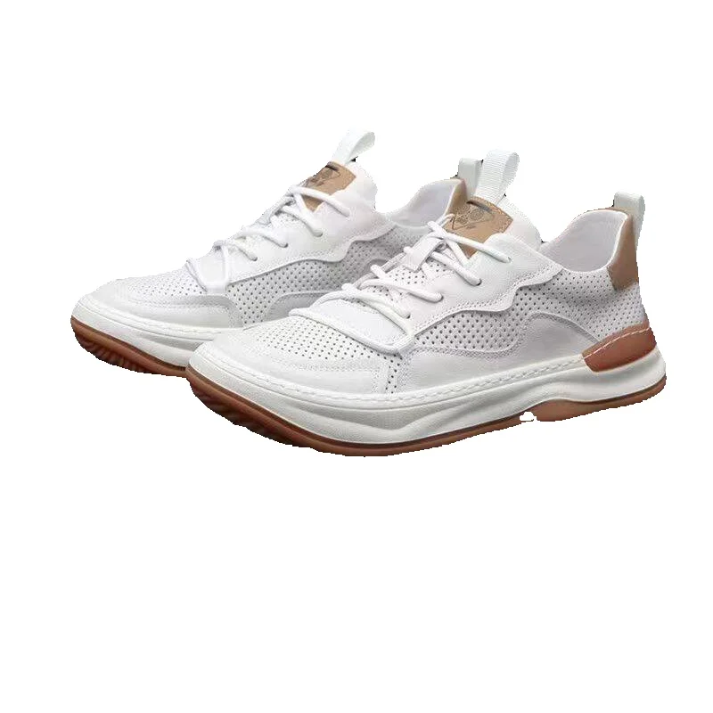Regal Footwear Clown Men Slouch Head 2025 Neue echte Leder Vielseitige atmungsaktive trendige High-End-Sport-Casual-Herrenschuhe_voghion.com