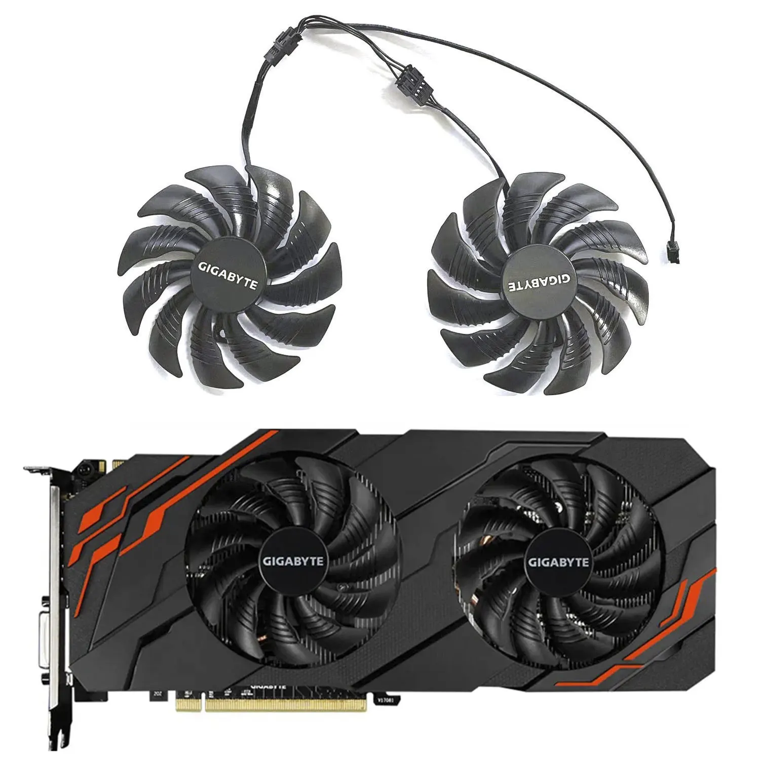 88Mm Muslimact129215Su Ventola Di Raffreddamento Originale Per Gigabyte Gtx 1070 Aorus Gtx 1070 Rx 570 580 Rx570 Rx580 Ventola Per Scheda Video