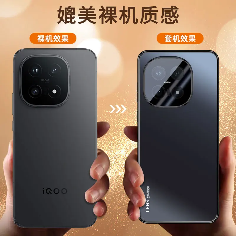 Luxury Electroplated Acrylic Shockproof Case with Full Lens Protection
