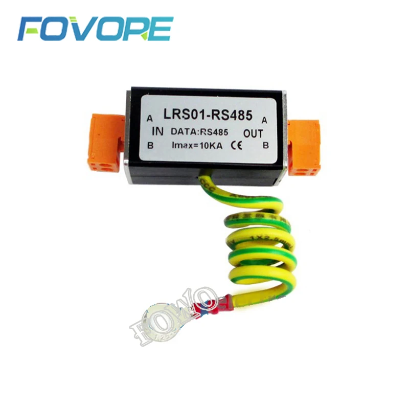 RS485 Date Signal Power Arrester Anti Surge Protector Monitoring CCTV Camera Lightning Protection Device Thunder Preventer