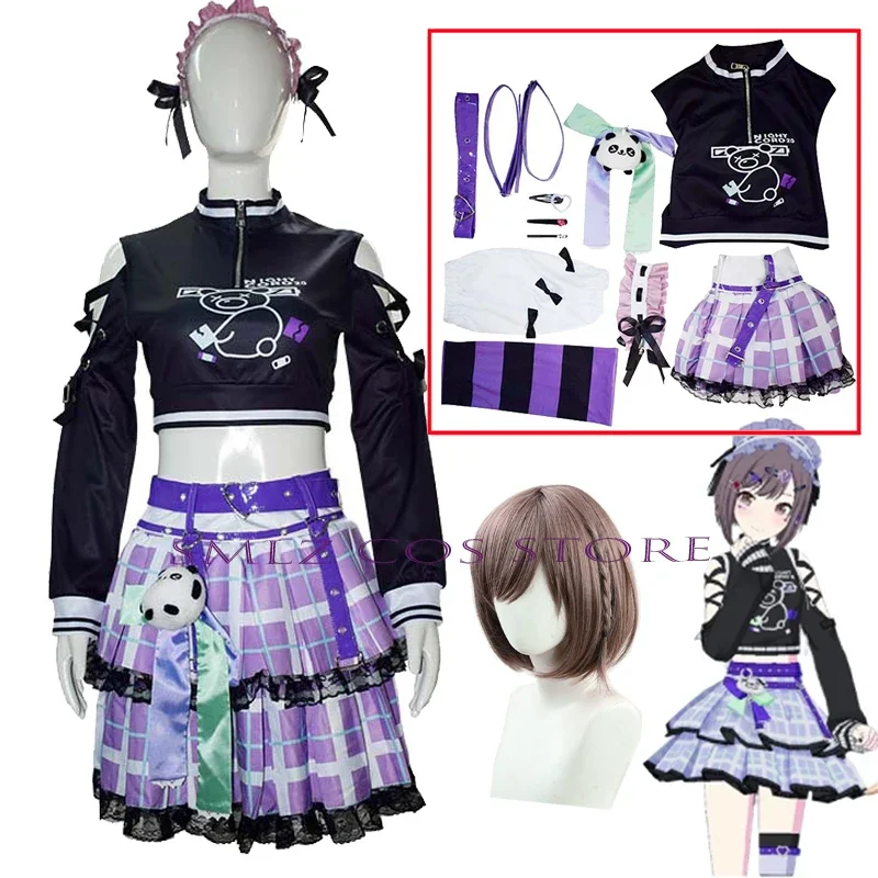 

Cosplay Anime Project Sekai Colorful Stage Shinonome Ena Cosplay Costume Wig Ena Lolita Dress Halloween Party Outfit for Women