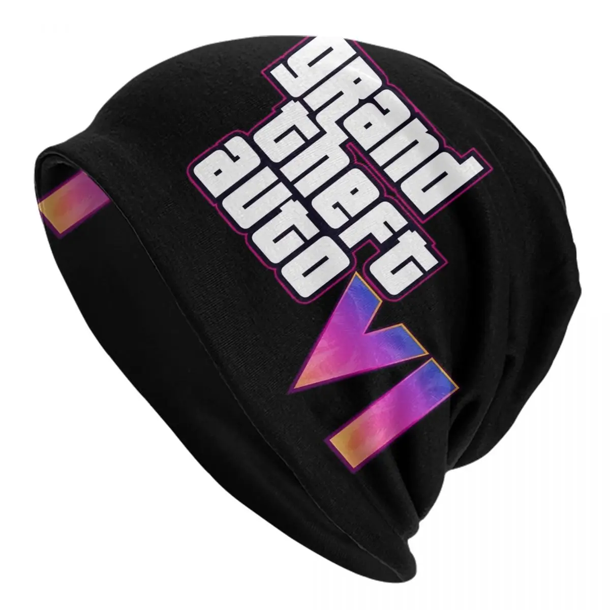 Uomo Donna Retro Gta Vi Logo Slouchy Berretti Accessori Nuovo Gioco Gta 6 Cappelli Per Maglieria Cappelli Caldi Antivento Regalo Meraviglioso