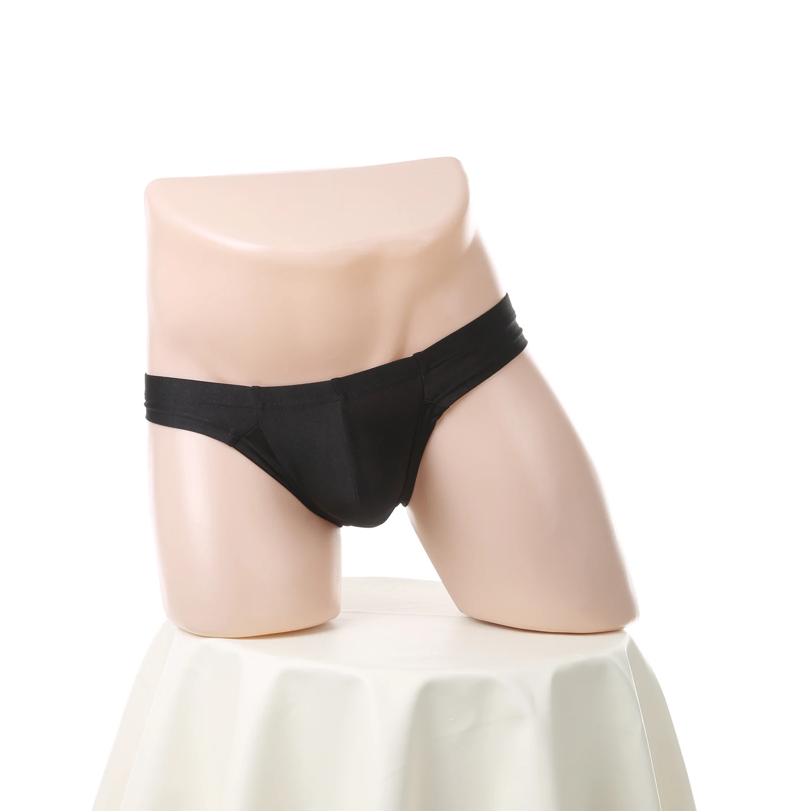 Men's Low Rise Sexy Briefs with Soft Penis Pouch