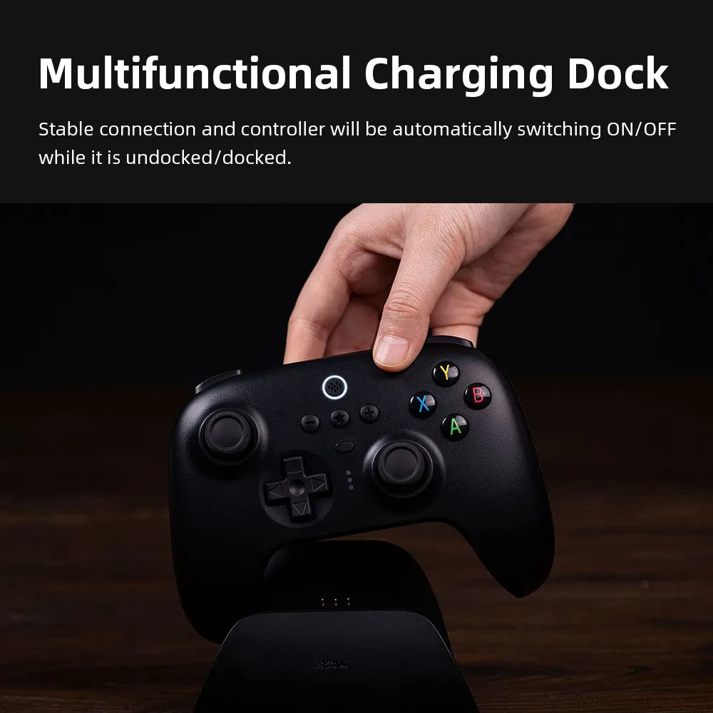 8BitDo Ƽ  2.4G  Ʈѷ,  ũ, PC,  10, 11, ȵ̵  ũ 