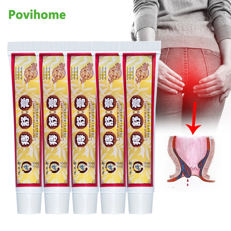 Hemorrhoids Medicine Ointment Plant Herbal Internal External Hemorrhoid