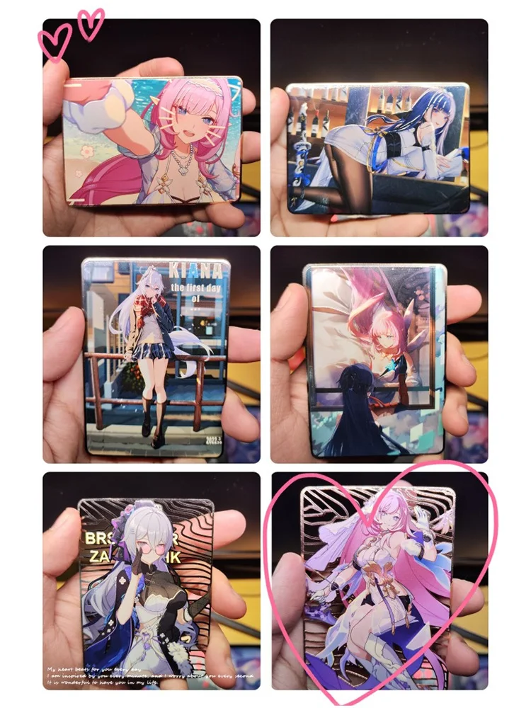 

Broken 2 metal card toy board game Christmas Gift Card anime around