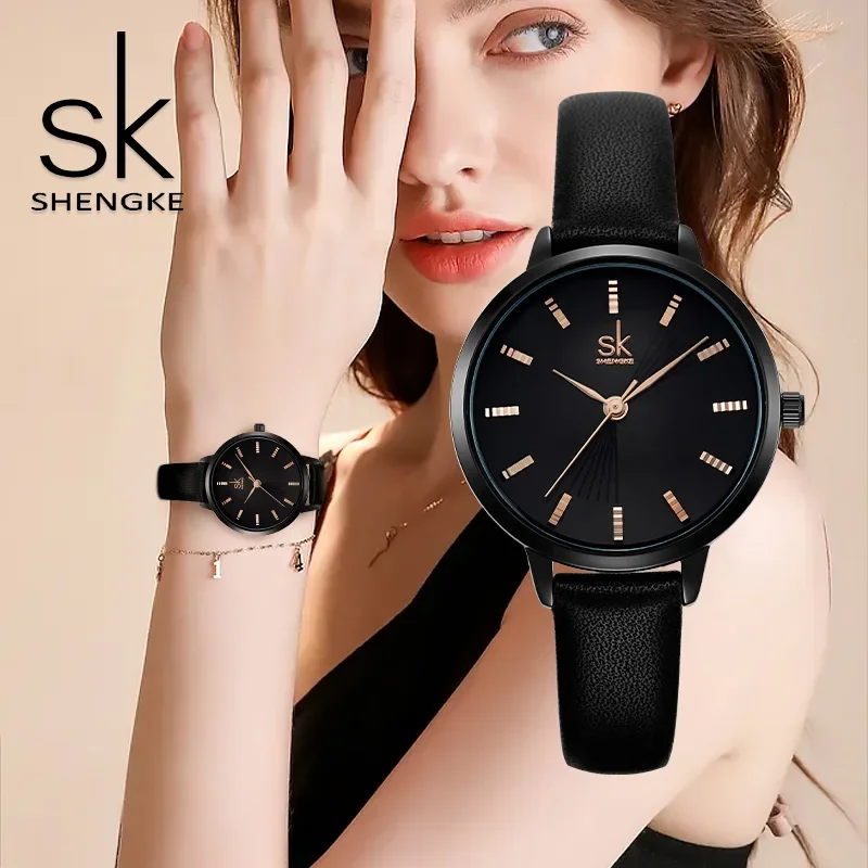 

Women's Watch Women's Fashion Simple Commuter Watch Famous Quartz Watch 9017