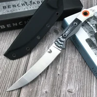 BM Knives 15500-1K Fixed Blade Knife S45VN Blade Steel Made Hunt Meatcrafter G10 Handle Outdoor Camping Hunting Pocket Tool 1