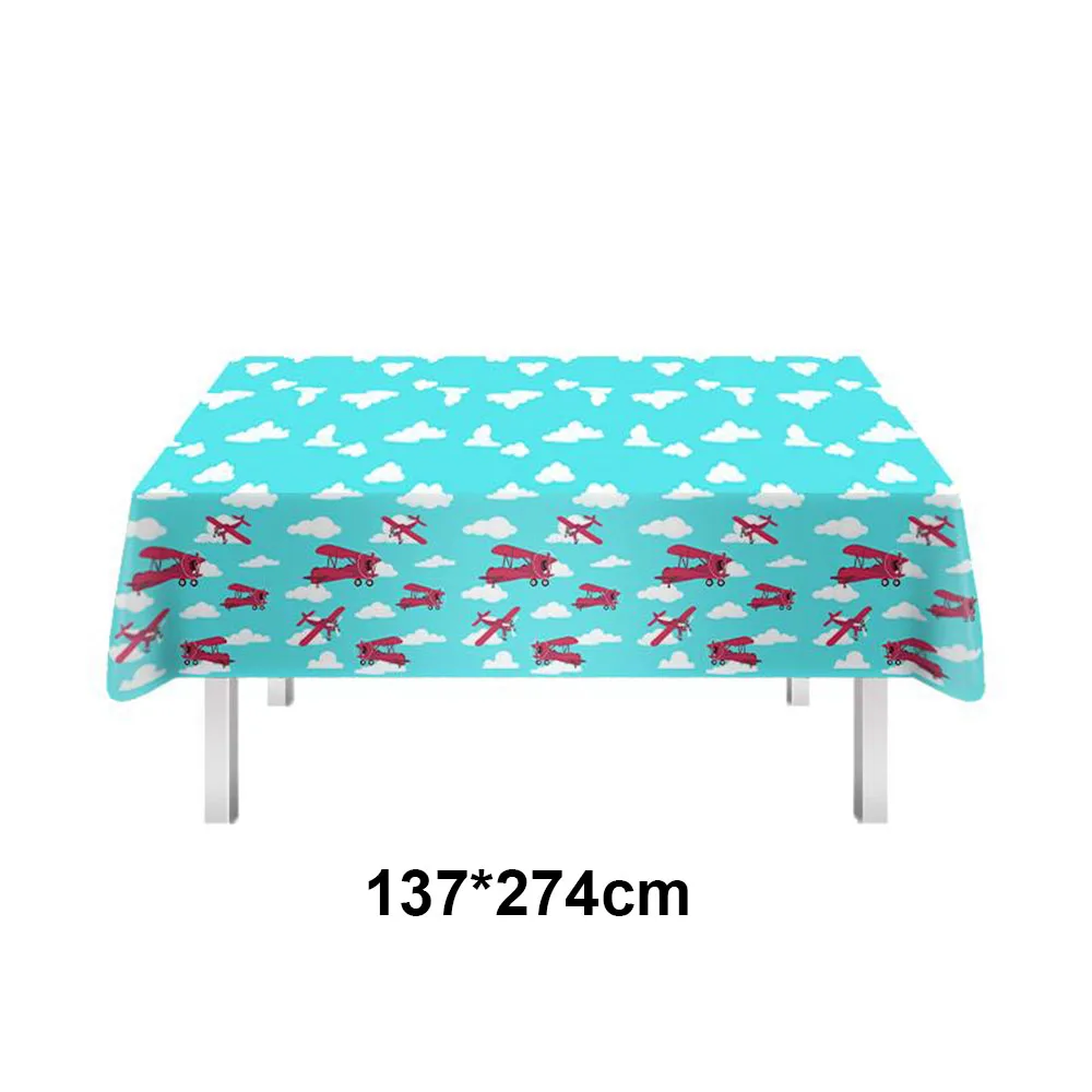 Aviation Adventure Birthday Party Supplies - Airplane Themed Plates & Napkins