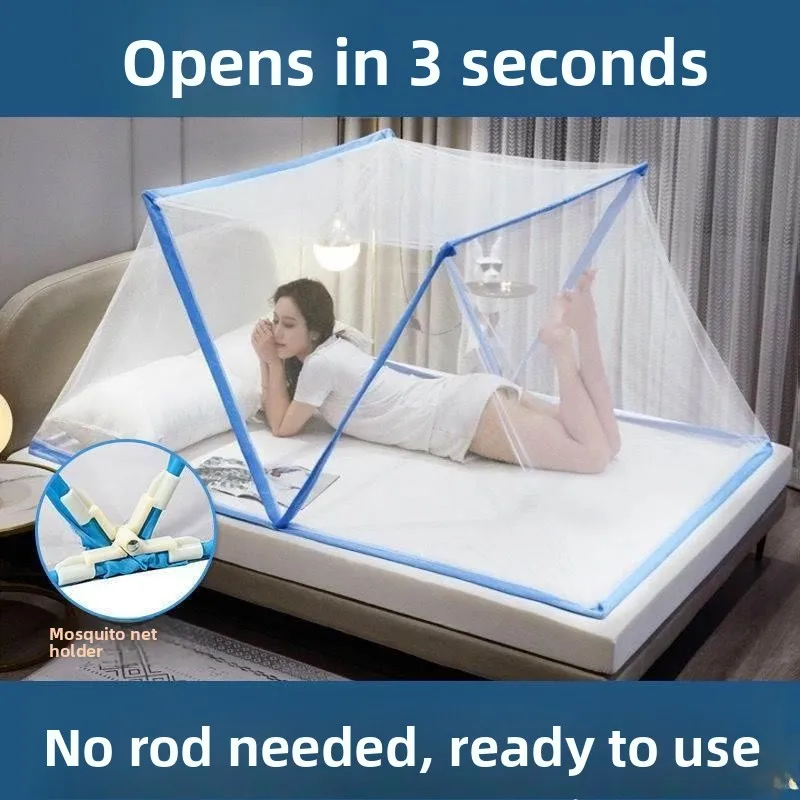 Portable Folding Mosquito Net Student Dormi Upper Lower Bed 2025 New Simple Reinforced Encrypted Home Use No Installation...