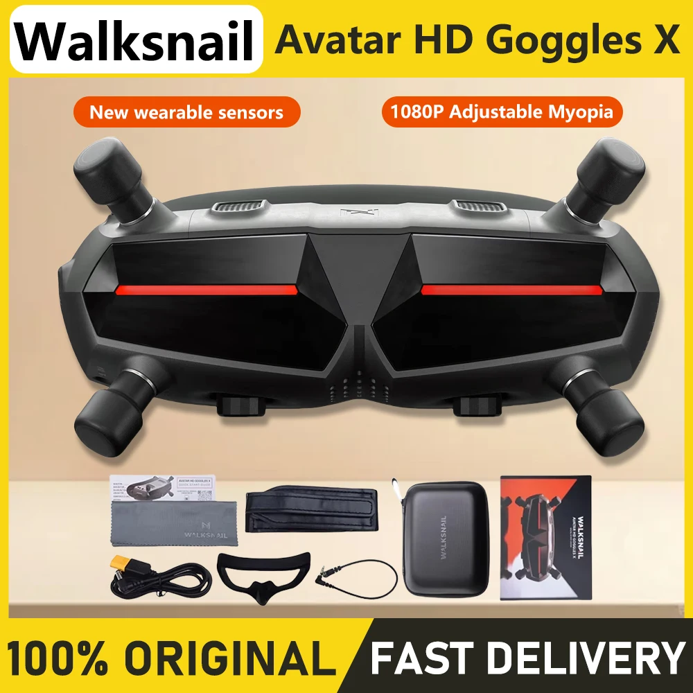 Walksnail Avatar HD Goggles X 1080P 100FPS
