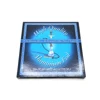 LOMINT Blue Color Box Hookah Aluminum Foil Paper With Hole Fully Holed Diameter 12cm Thickness 0.02mm 0.03mm 5