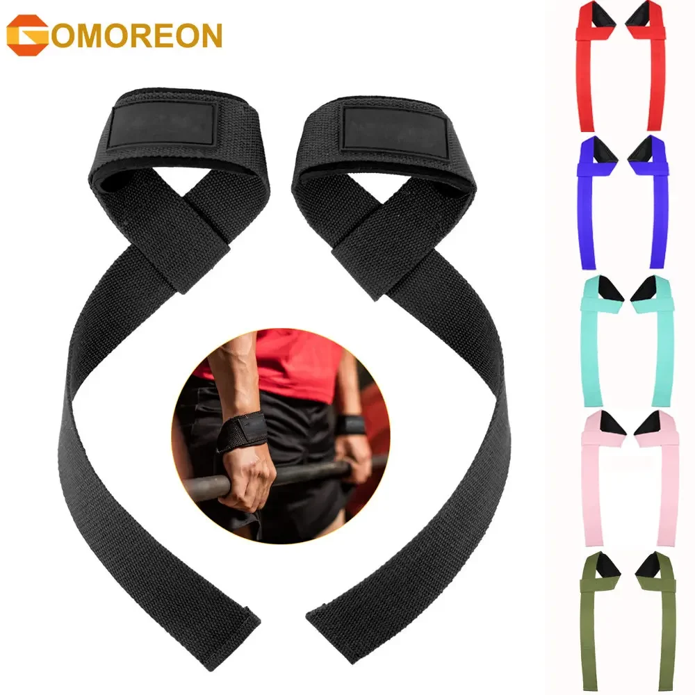 역도 스트랩, 손목 데드리프트 스트랩, 패딩 포함, 파워 리프팅용 손목 스트랩, 근력 훈련 