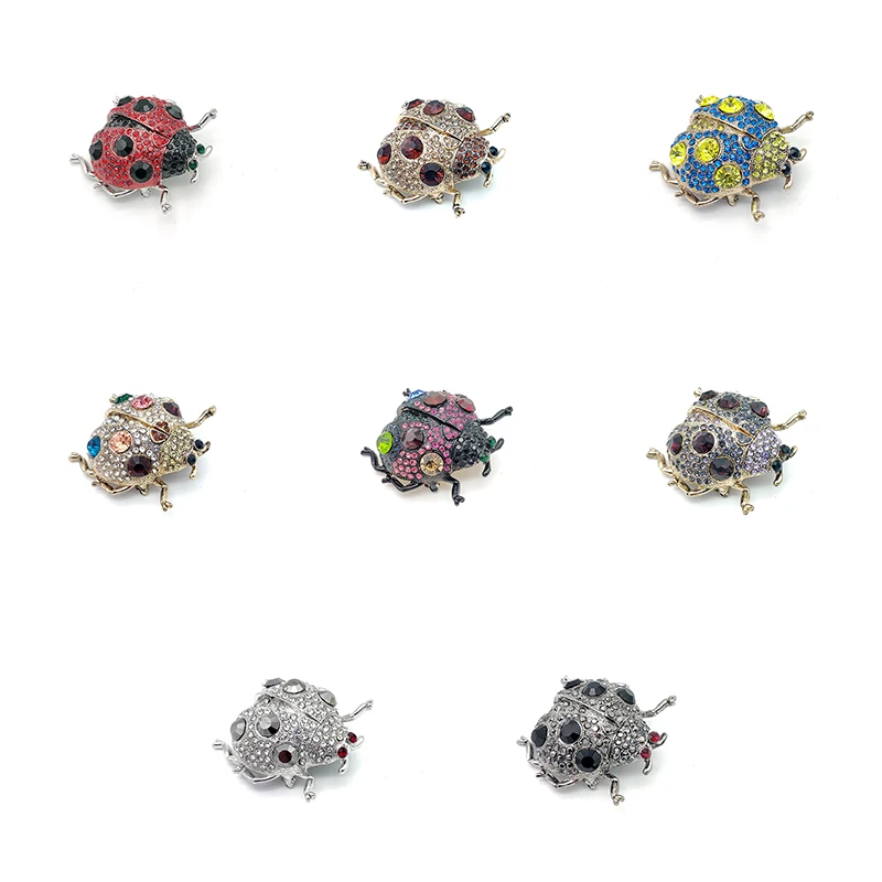 

PD BROOCH 2022 New Animal Ladybug High-end Exquisite Japanese Korean Fashion Brooch Clothing Accessories Wholesale Cute Jewelry