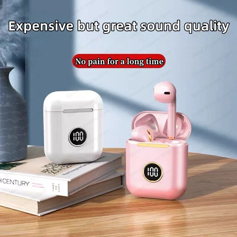 j18 NEW Upgrade Bluetooth 5.1 Earphone Wireless Headphone Stereo Earbuds Headset With Charging Box Microphone For xiaomi iphone 2