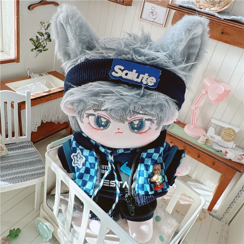 

20cm IDol Doll Anime Plush Star Dolls New Stuffed Customization Figure Toys Cotton Baby Doll Plushies Toys Fans Collection Gift