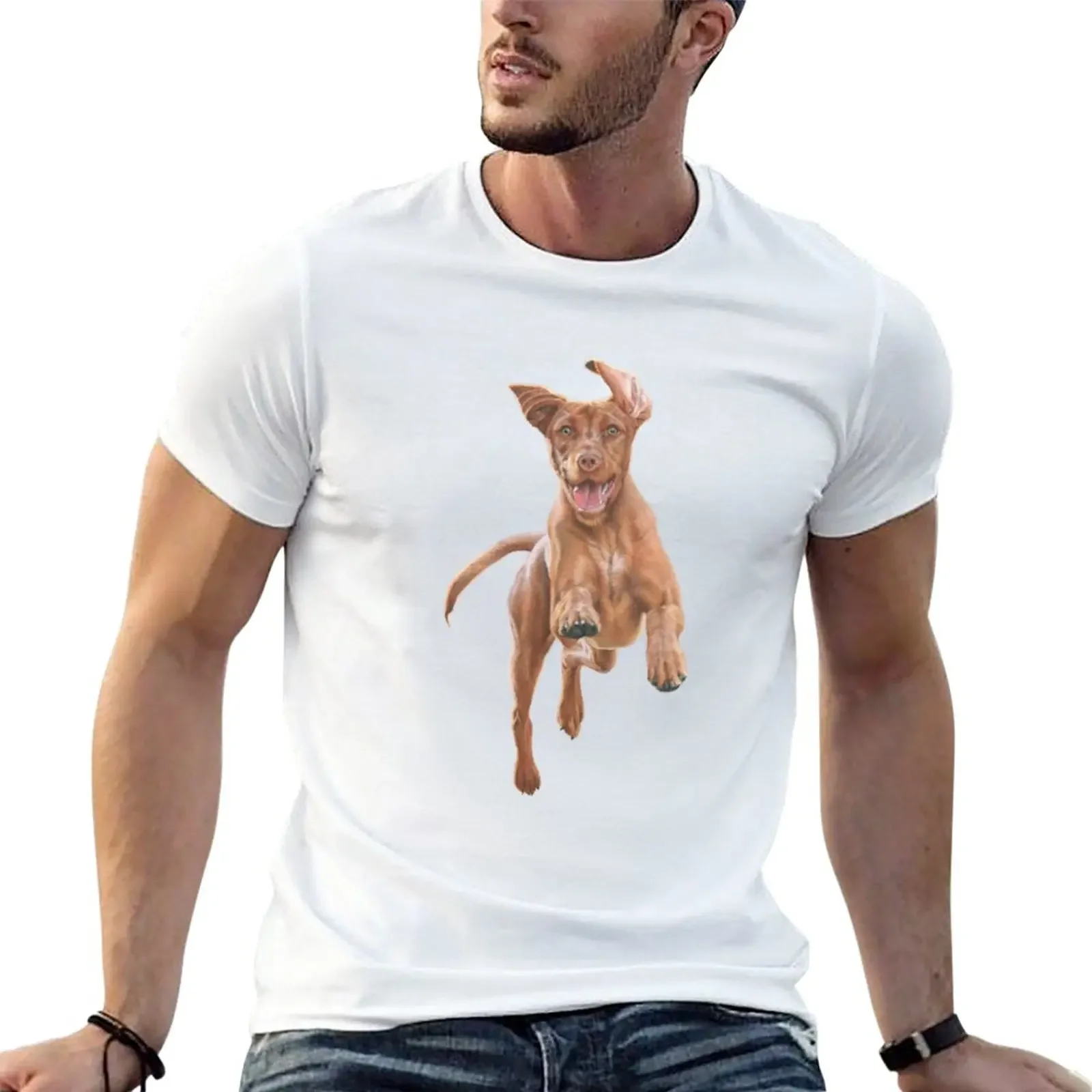 

Hungarian Wire HairedVizsla T-Shirt quick-drying cute tops heavyweight t shirts for men