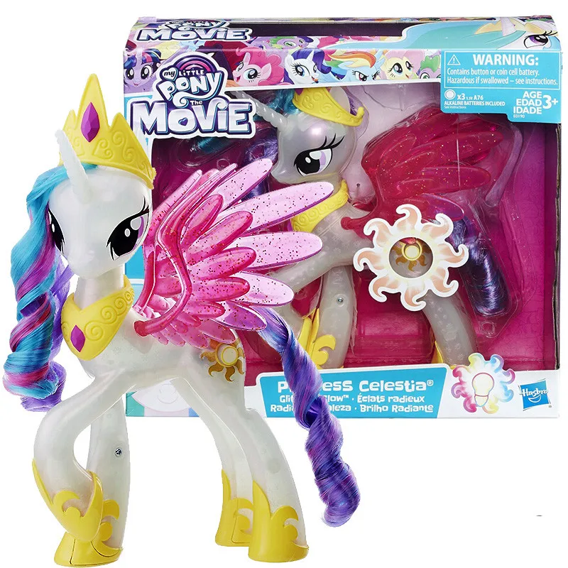

Hasbro My Little Pony Solar Flash Equestia Princess Celestia Anime Luminous Figure Toy