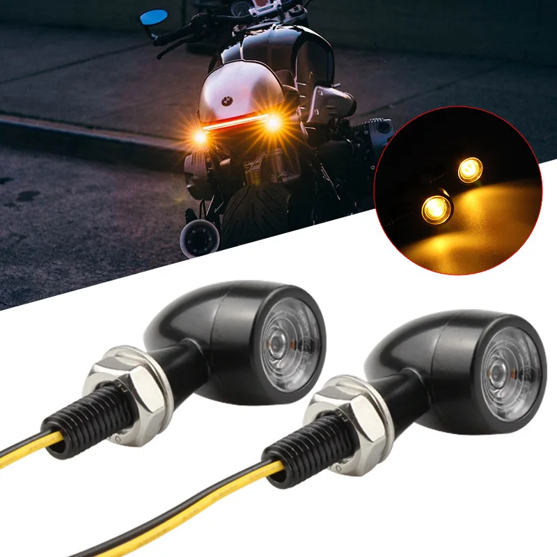 

New Arrival 12V 3W 3000K LED Retro Turn Signal Light for Motorcycle