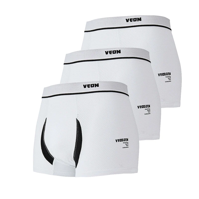 سراويل داخلية مريحة مضادة للبكتيريا للرجال ، شبكة...