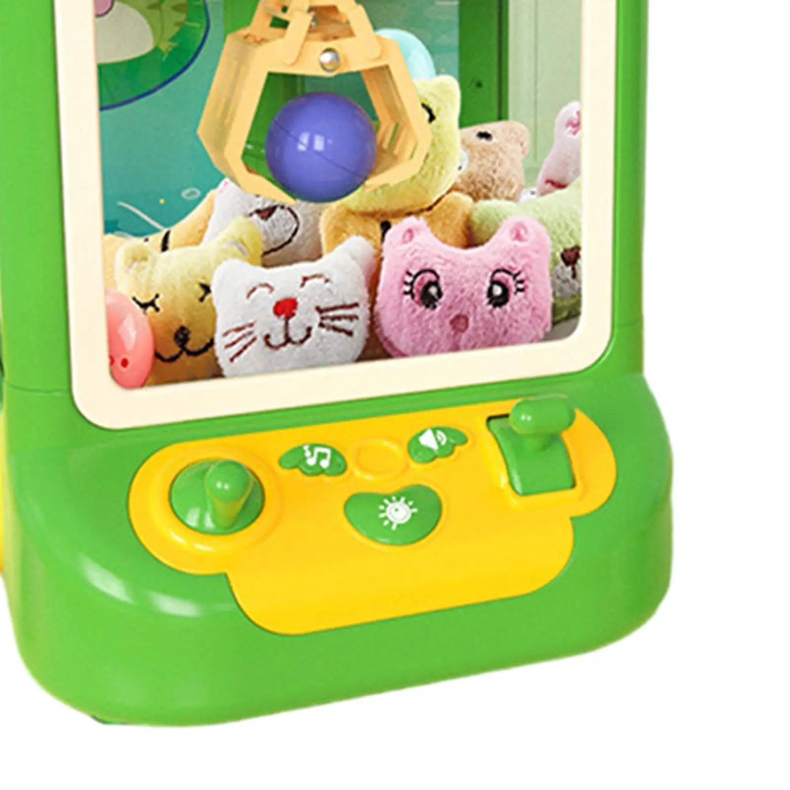 Claw Machine with Lights Sound Grabber Prize Dispenser Toys Mini Vending Machine 5