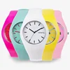 2020 Geneva Women Sport Watches Cream Color Ultra-thin Fashion Gift Silicone Strap Leisure Watch Women Women's Jelly Watches 4