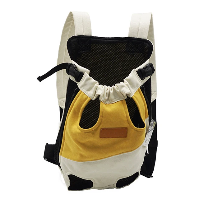 Mesh Pet Dog Carrier Adjustable Backpack Breathable Outdoor Travel Bag