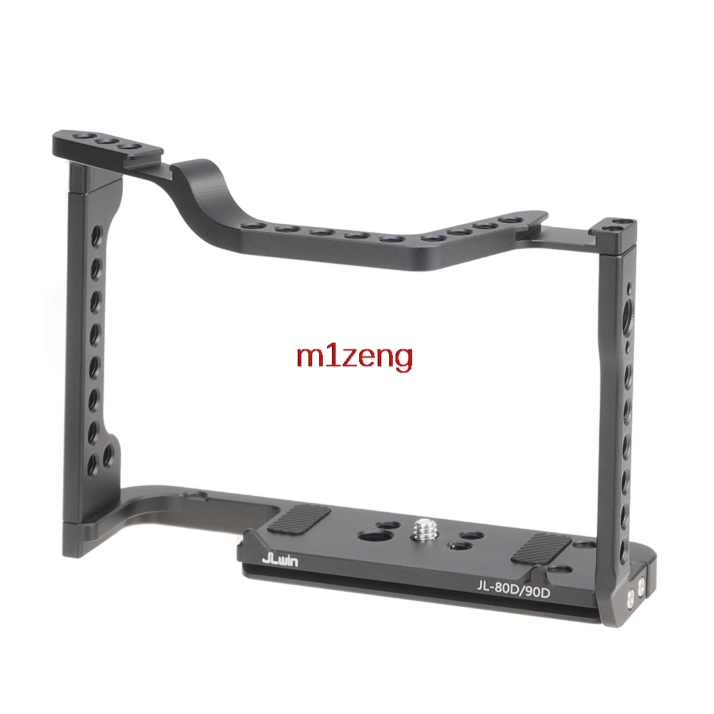 Alloy Quick Release Rabbit cage Rig Handle Film Arm support bracket Stabilizer for canon EOS 70D 80D 90D camera tripod