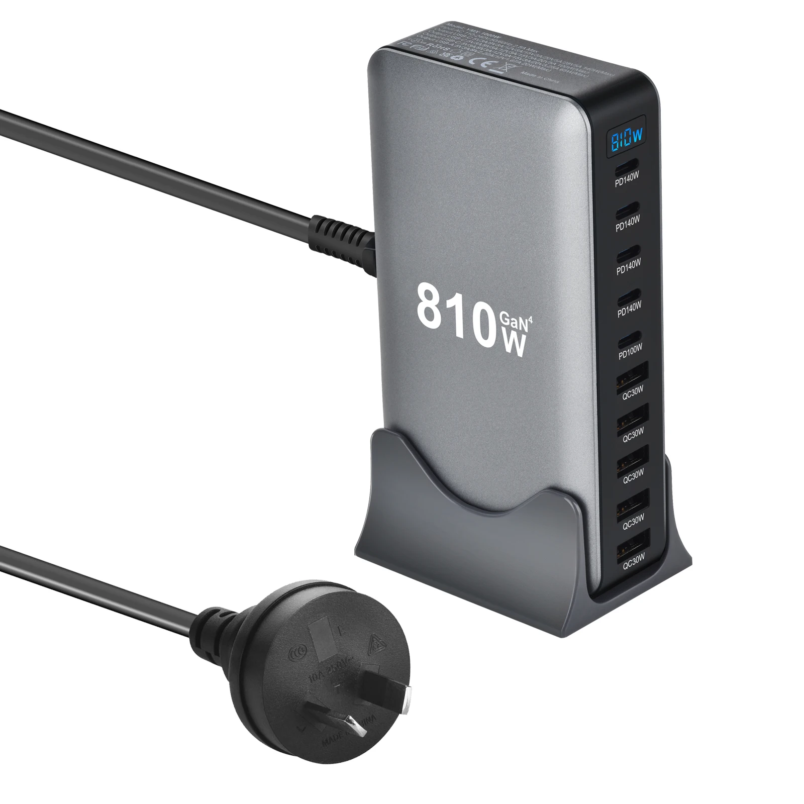 ตัวเลือกสินค้า ชาร์จเร็ว 10 พอร์ต USB-C PD3.1 ชาร์จได้ทุกอุปกรณ์