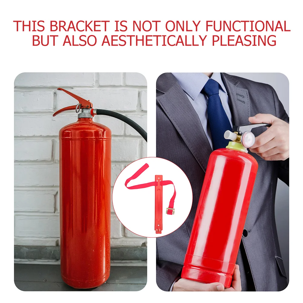 2 Pcs Fire Extinguisher Hook Bracket Hanger Car Atv Holder Hooks Wall Mount Utv Lanyard
