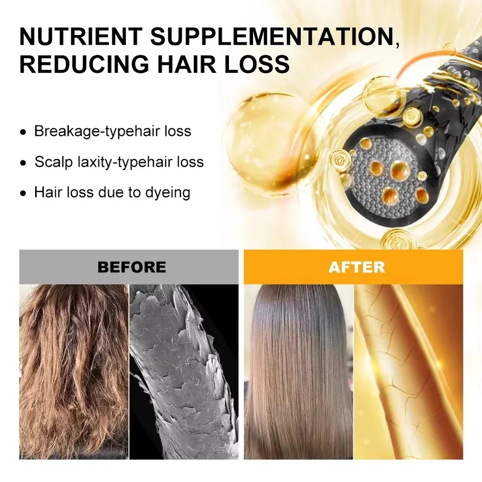 8 Seconds Hair Mask Professional Keratin Treatment Cream Smoothing Soft Repair Perms Dyes Damaged Frizz Hair Care Products hair mask
