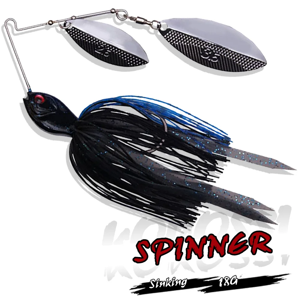 

Рыболовная блесна KoKossi, 1 шт., 18 г, тонущие воблеры, рыболовная приманка, металлическая Поворотная свимбейт, искусственная жесткая приманка для форели, карпа