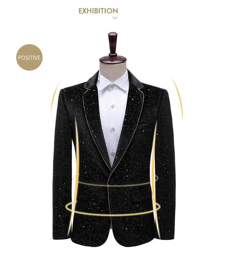 Men's 2 Piece Wedding Banquet Dress