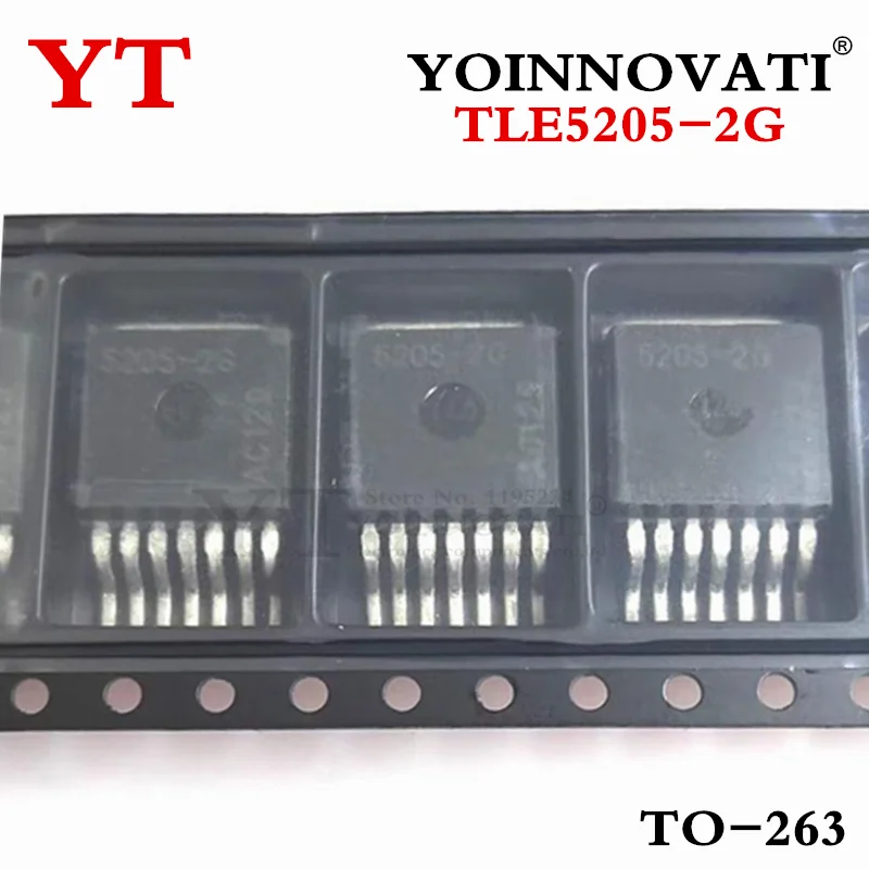 

10 шт./лот TLE5205-2G 5205-2G 5A 40V TO-263 IC
