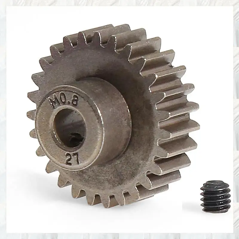 Hot Selling-M0.8 27T Motor Gear Pinion Gear 5647 For UDR Unlimited Desert Racer 1/7 RC Car Upgrade Parts,M0.8 27T Motor Pin