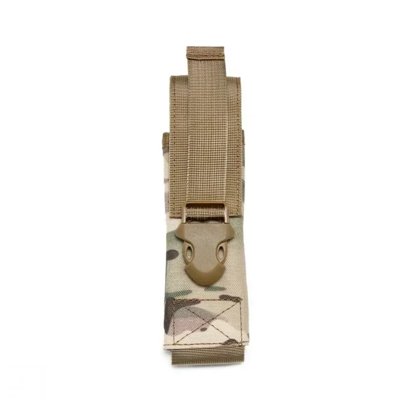 Tactical Molle Flashlight Pouch Torch Holder Case EDC Tool Waist Bag Outdoor Camping Hiking Hunting Backpack Attachment ToolsBag 6
