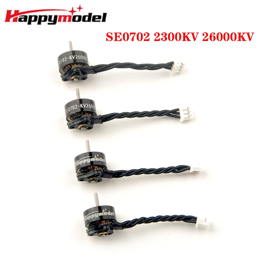 

HappyModel SE0702 2300KV 26000KV 1S Brushless Motor Shaft 1mm for RC FPV Racing Freestyle 65mm 75mm Tinywhoop Mobula6 ELRS Drone