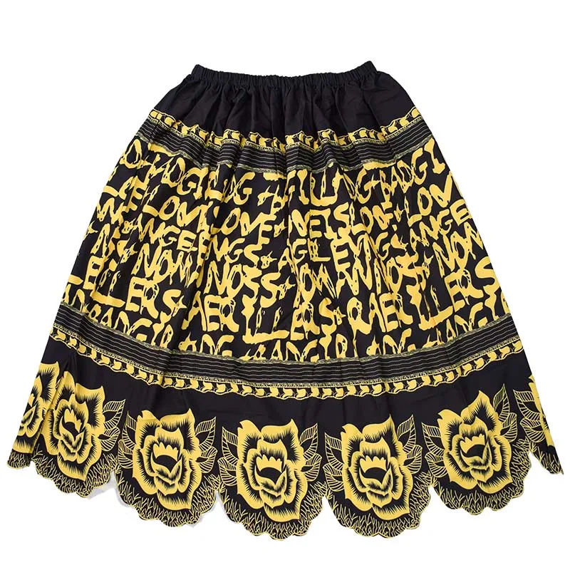 New Polynesian Printed Skirts Customized High Quality Women Pacific Island Wear Micronesian Skirt