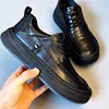 New Designer Leather Loafers for Men Spring Autumn Soft-soled Dress Shoes Male Fashion Casual Non-slip Man Driving Shoes 4