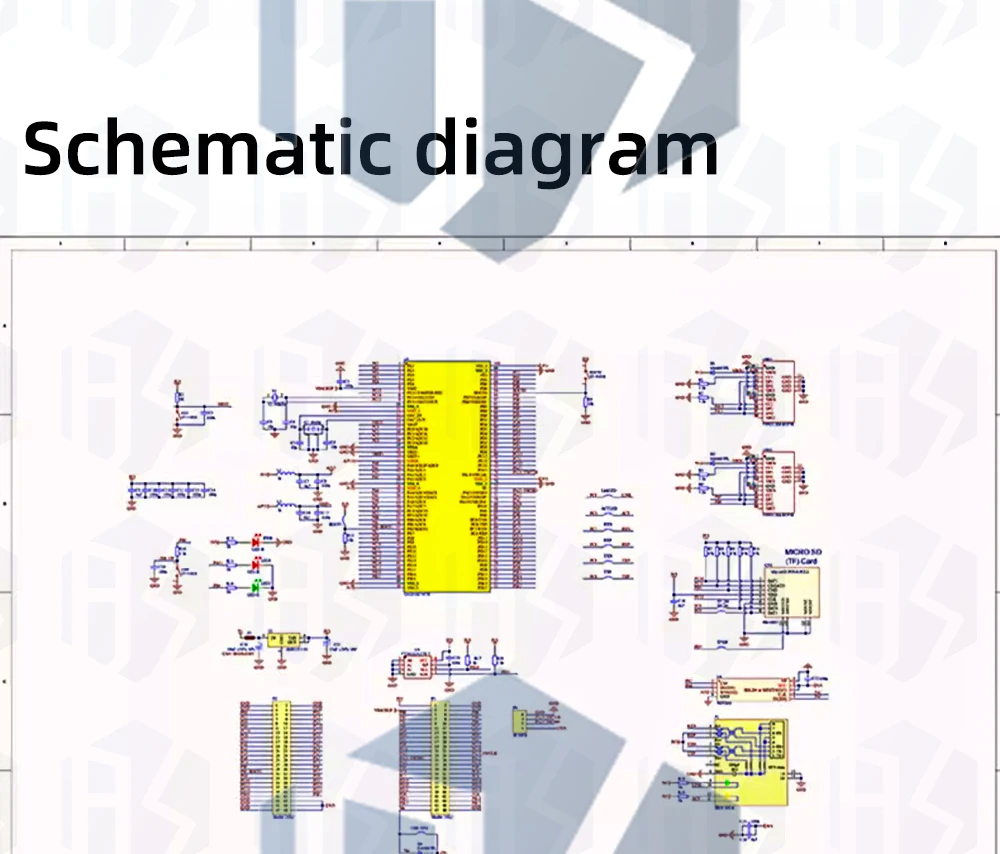 Ch32v307vct6-Entwicklungsplatine RISC-V Kern unterstützung rt-thread onboard 32-Bit-Riscv-Controller unterstützen RT-Threads für Arduino – Detail 7