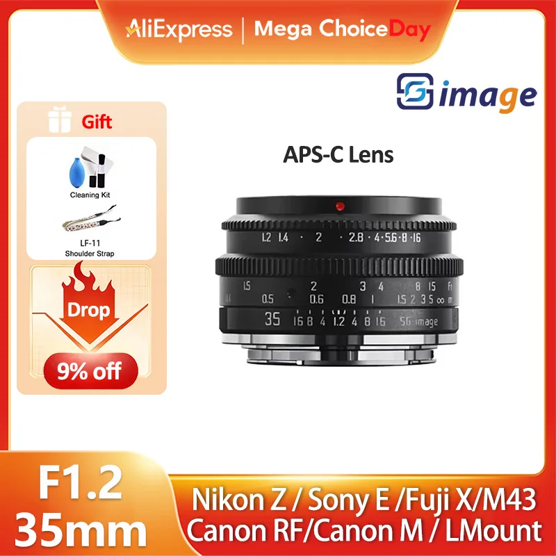 SG-Image 35mm f/1.2 Xマウント用 Amazon.co.jp: SG-image 35mm F1.2 Xマウント ブラック【2年保証・国内