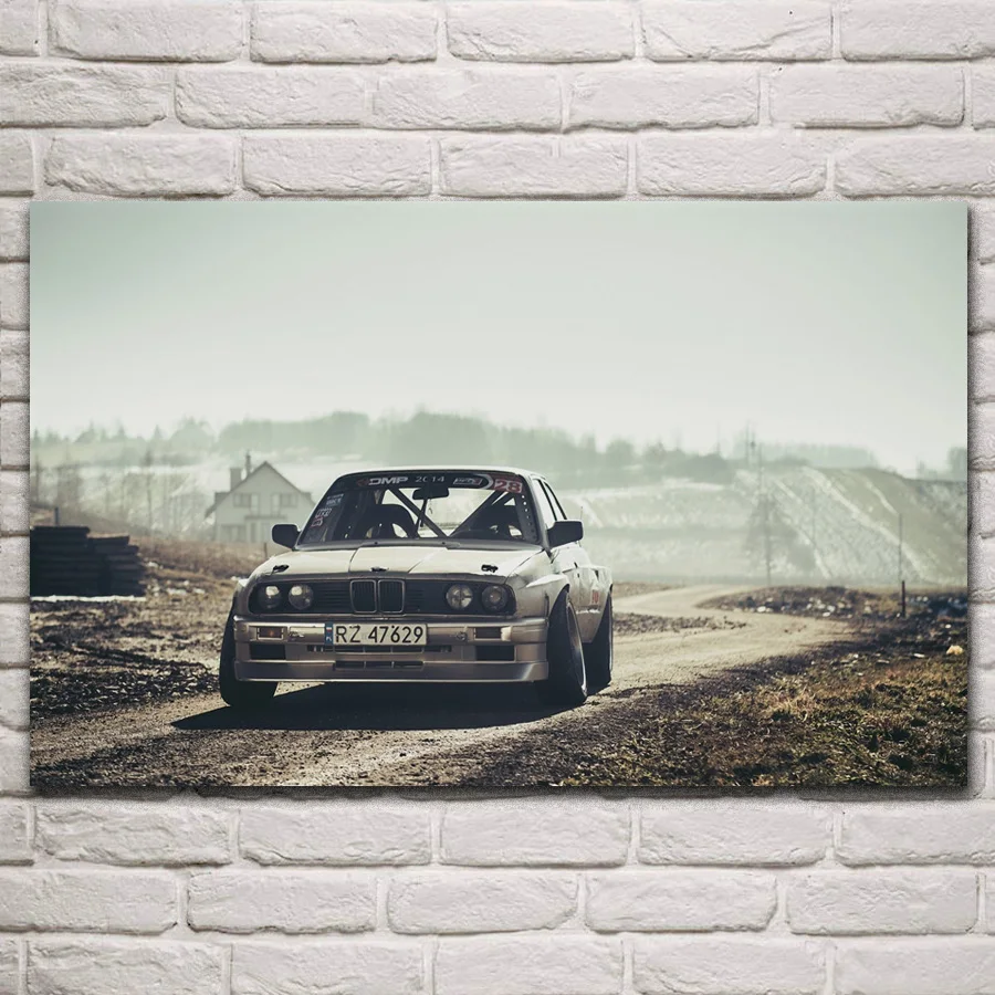 Cool m3 drift тюнинг e30 спортивный автомобиль fanart гостиная украшение для дома