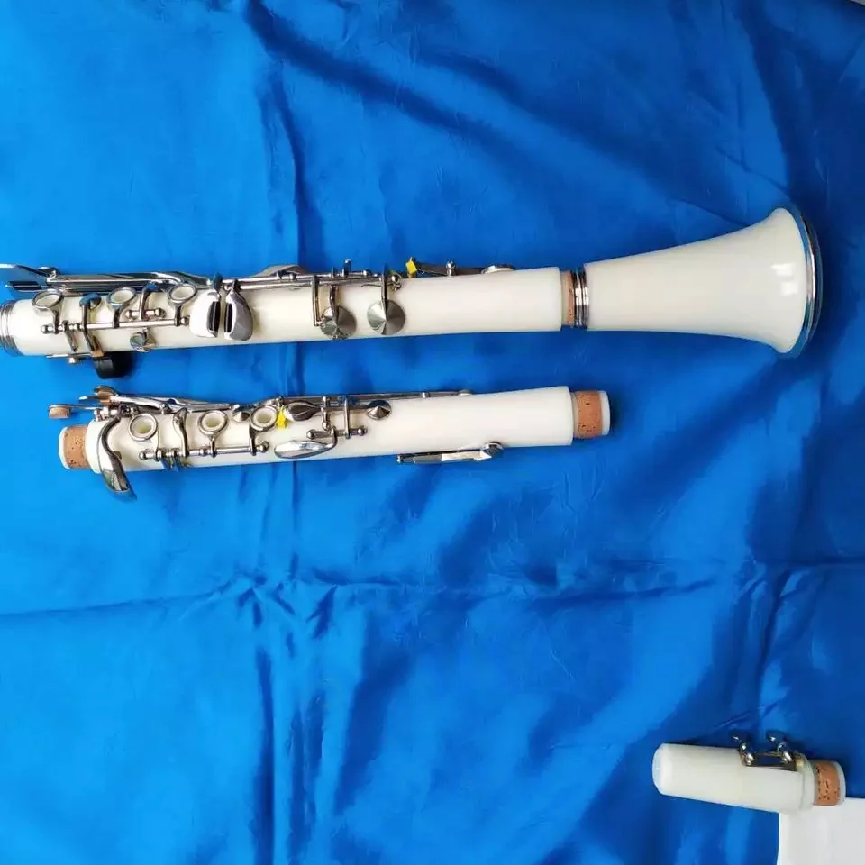 German System Clarinet G Keys With Case White Good Sound And Material Clarinetto
