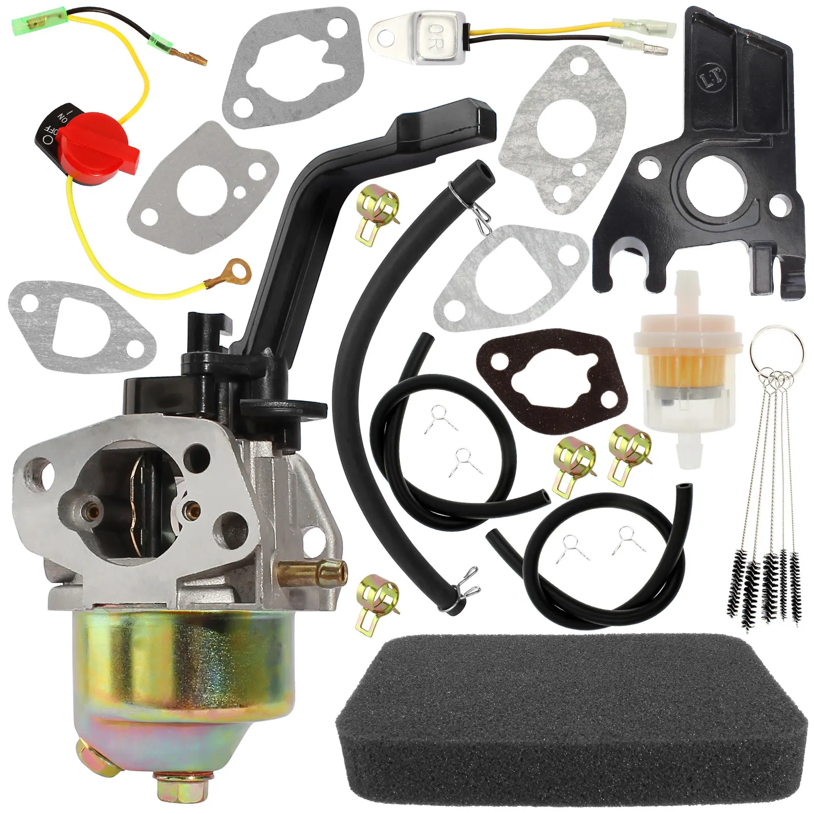 Carburetor Lifan LF168F2 LF168F-2 LF3750 LF3750-CA ES3500E-CA ES3500EW ES3500E E6403A0S41 E6403A0TD1 ES4000CA ES4000E ES4000E-CA |
