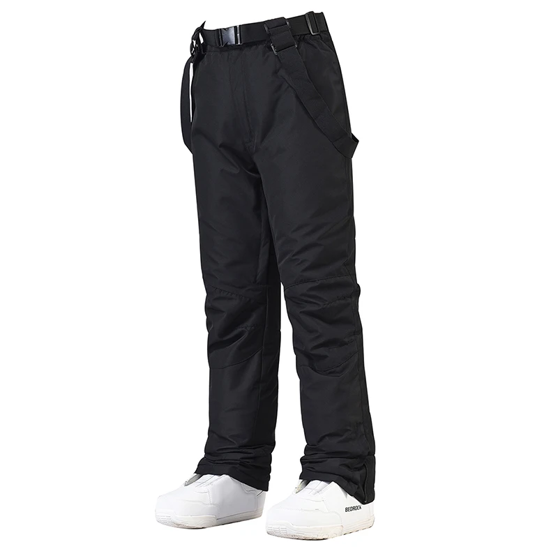 Men's and Women's Waterproof Snow Pants Windproof Ski Suit Outdoor Sports Belt Snowboarding Trousers Warm Unisex Winter-30