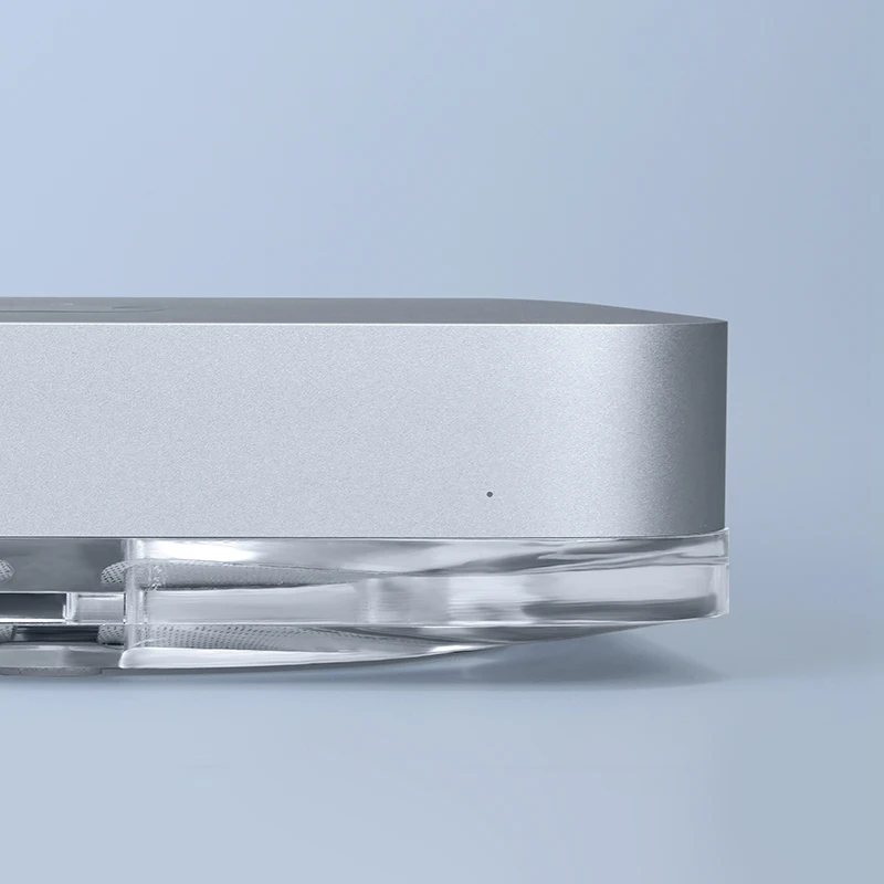 Hagibis-desktop Dustproof Stand para Mac Mini e Mac Studio Suporte Acrílico Transparente Refrigeração Dissipação de Calor Mount Acessórios - Imagem 4