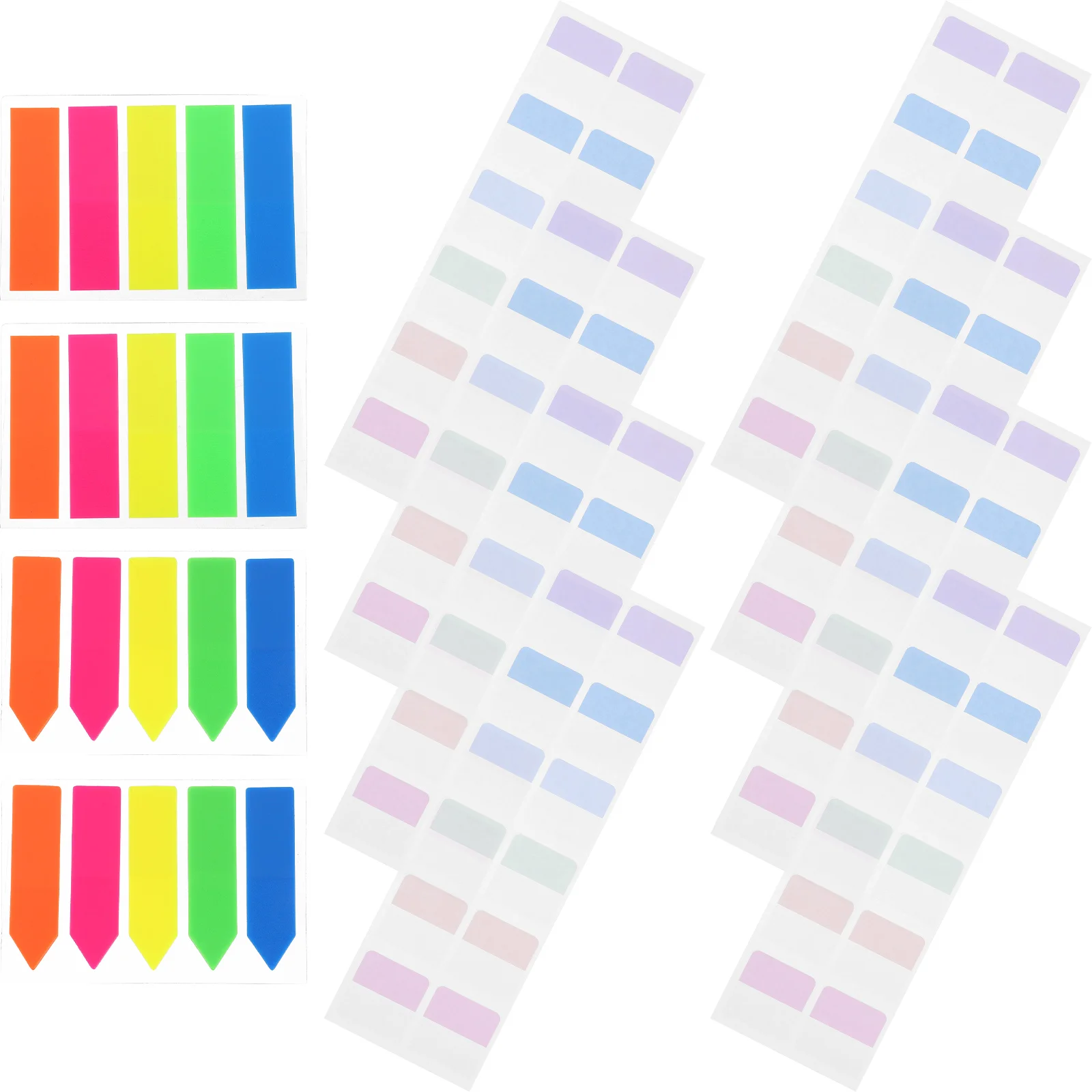 

640pcs Page Markers Page Stickers Index Tabs Index Flag Writable Tabs Reading Strips