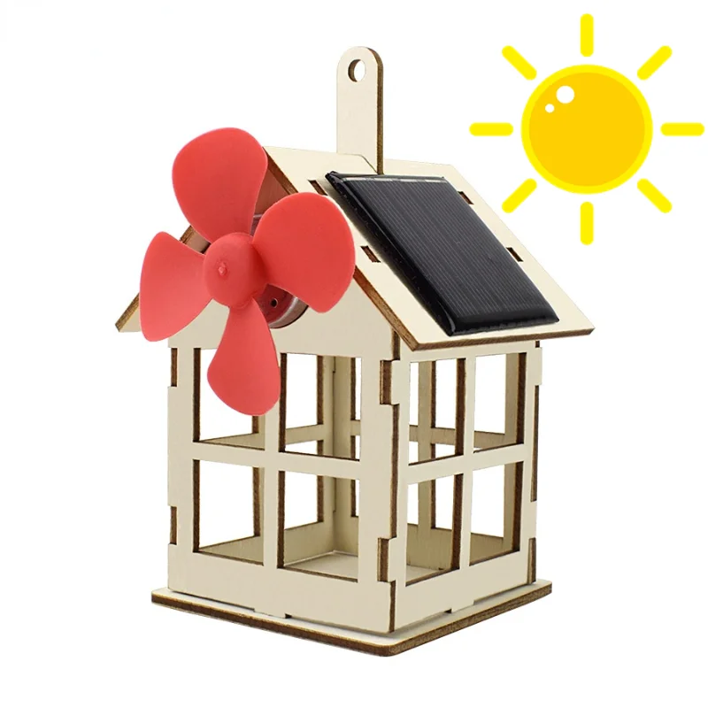 SolarToyforBoyWindmillScienceDIYPhysicsEducationalKitforKid